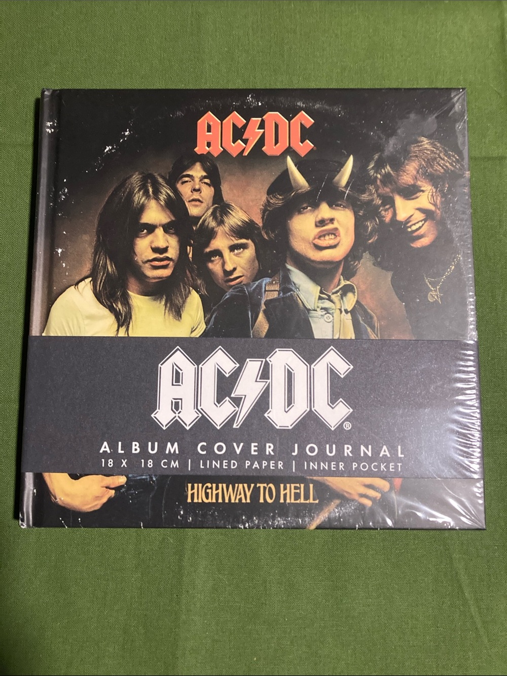 AC/DC Album Cover Journal — unopened NWT